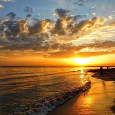 Схема вышивки «Крымский закат»