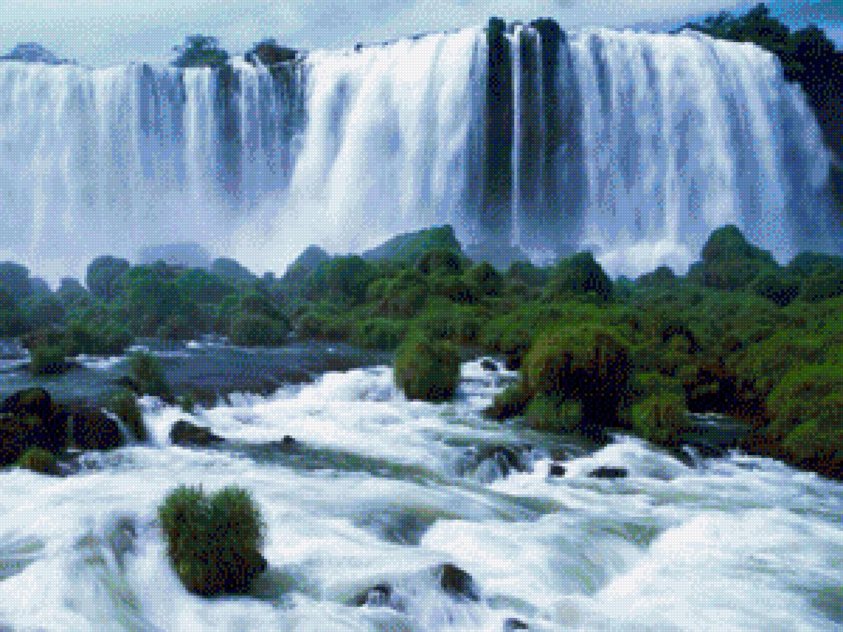 Водопад - водопад - предпросмотр