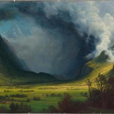 Схема вышивки «Пейзаж»