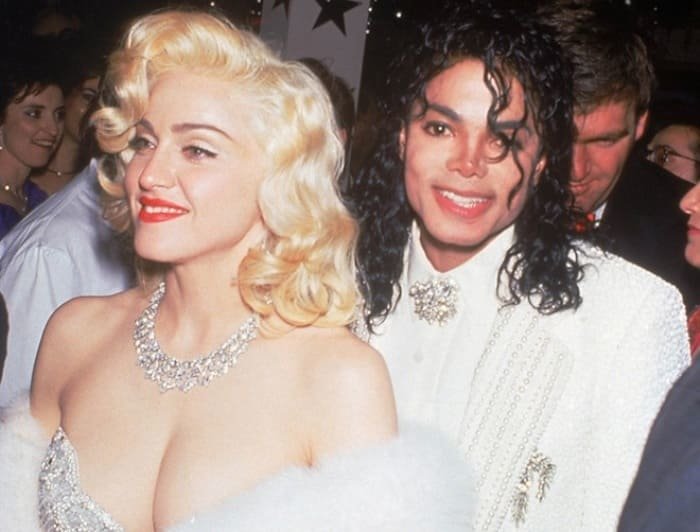 Майкл Джексон и Мадонна - знаменитости, люди, майкл джексон, певец, танцор, портреты - оригинал