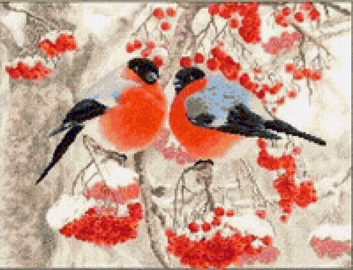 снегири - предпросмотр