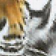 Предпросмотр схемы вышивки «тигр» (№2223717)