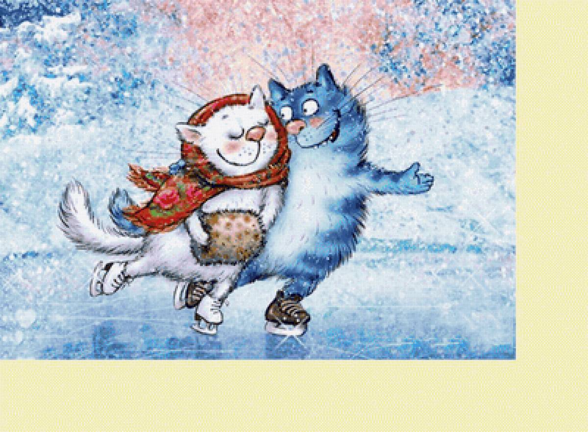 Составить текст на тему котик каток. Голубые коты Ирины Зенюк. Синие коты Ирины Зенюк 2021. Голубые коты Ирины Зенюк зима. Синие коты Рины Зейнюк.