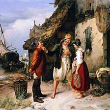 Схема вышивки «Люди»