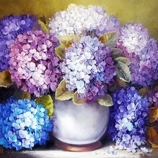 Схема вышивки «Цветы»