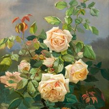 Схема вышивки «Цветы»