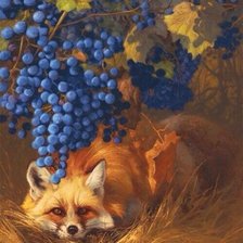 Схема вышивки «Лиса»