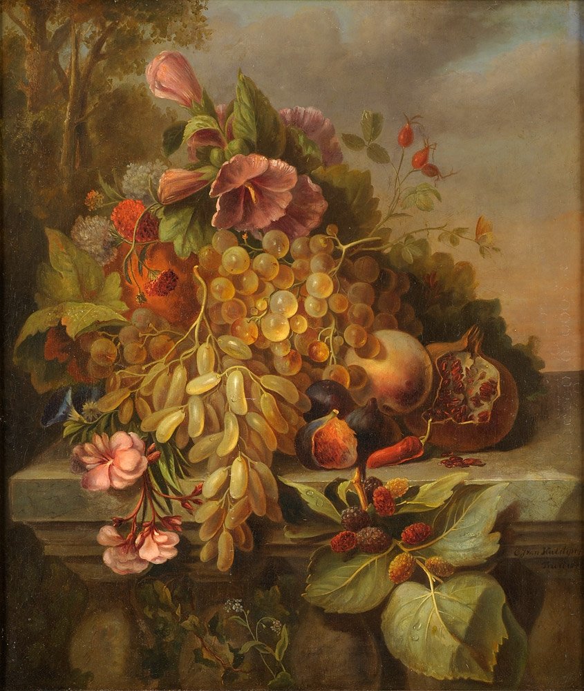 Натюрморт фруктовый - картина - оригинал