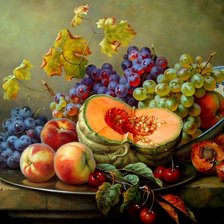 Схема вышивки «Фрукты»