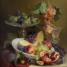 Схема вышивки «ДМИТРИЙ ВЛАСОВ. НАТЮРМОРТ С ФРУКТАМИ»