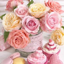 Схема вышивки «Цветы»