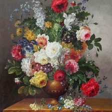 Схема вышивки «Букет»