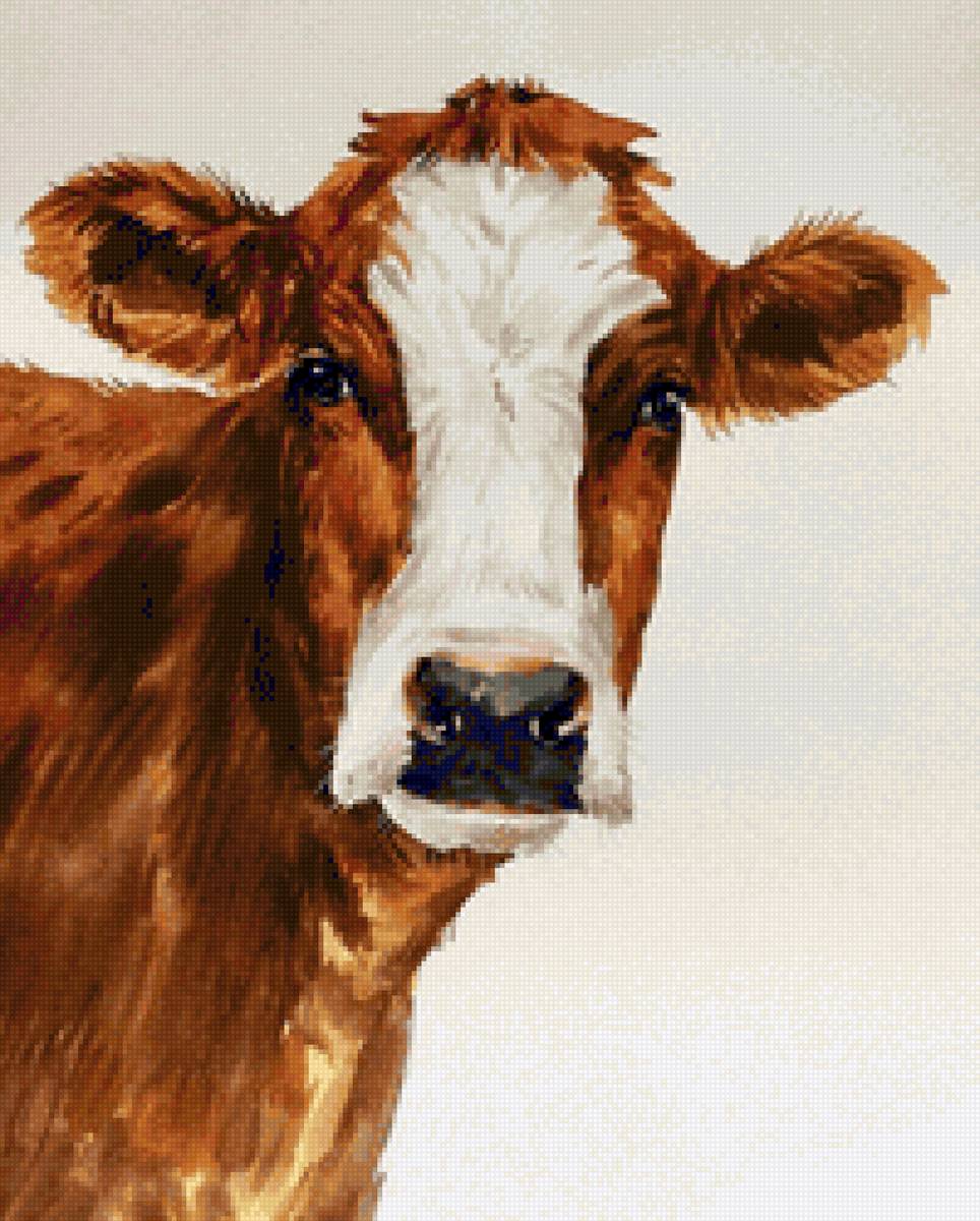 Бурёнка - символ года - предпросмотр