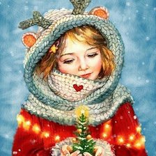 Схема вышивки «Lng.01-girl»