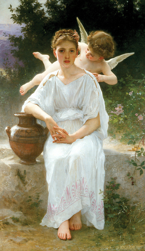 Женщина с ангелом 5 - оригинал