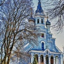 Схема вышивки «Храм»