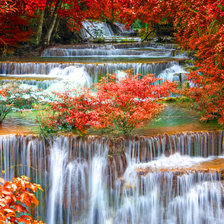 Схема вышивки «пейзаж»