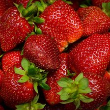 Схема вышивки «Клубника»