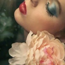 Схема вышивки «peonia»