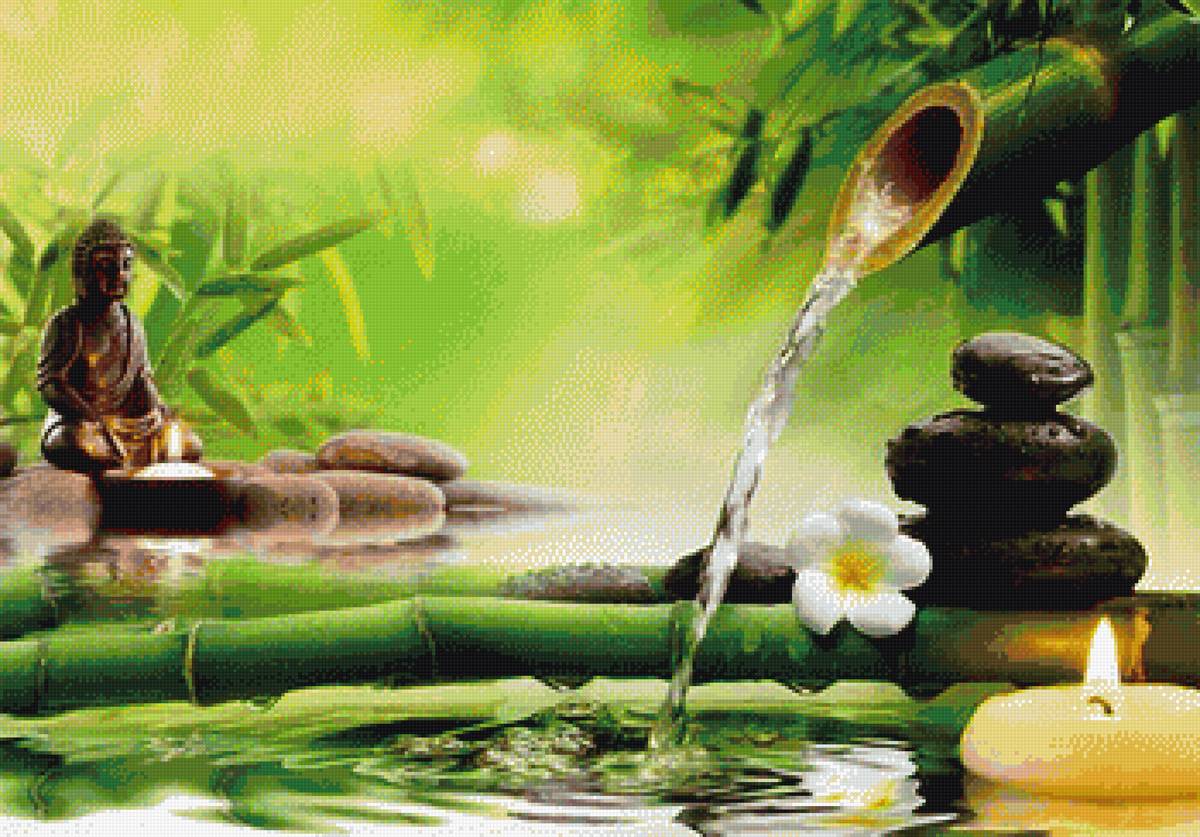 Будда и релакс - релакс, бамбук, будда - предпросмотр