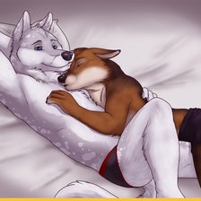 Схема вышивки «Арт животные»