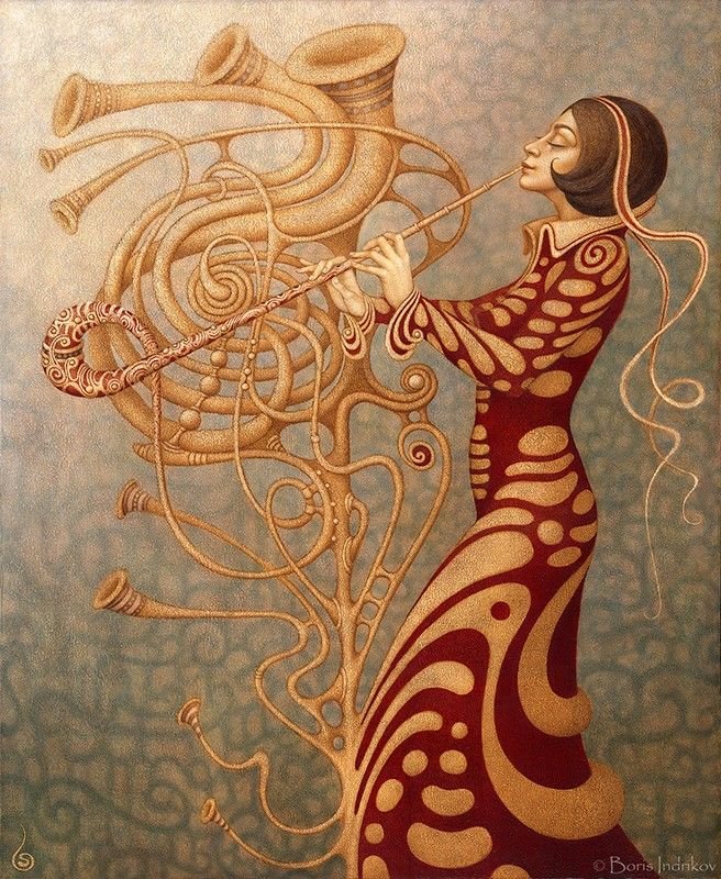 Эльфониум - картина - оригинал