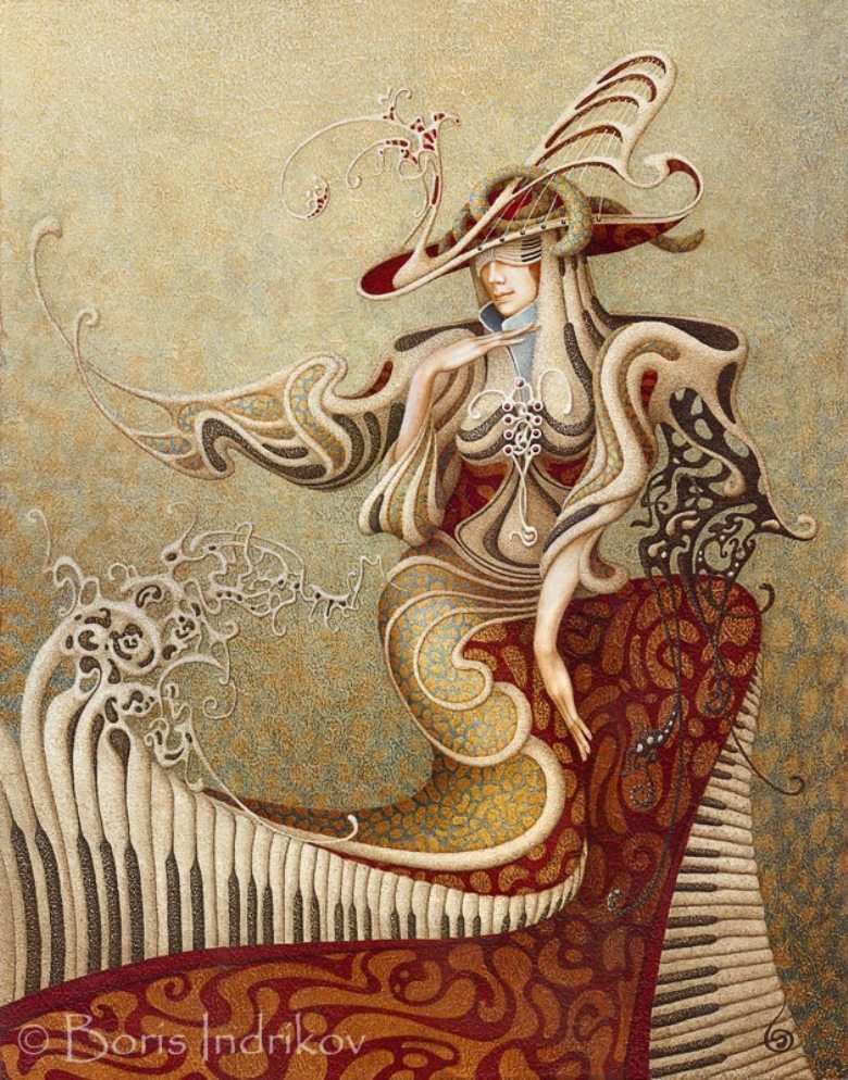 Элегия - картина - оригинал