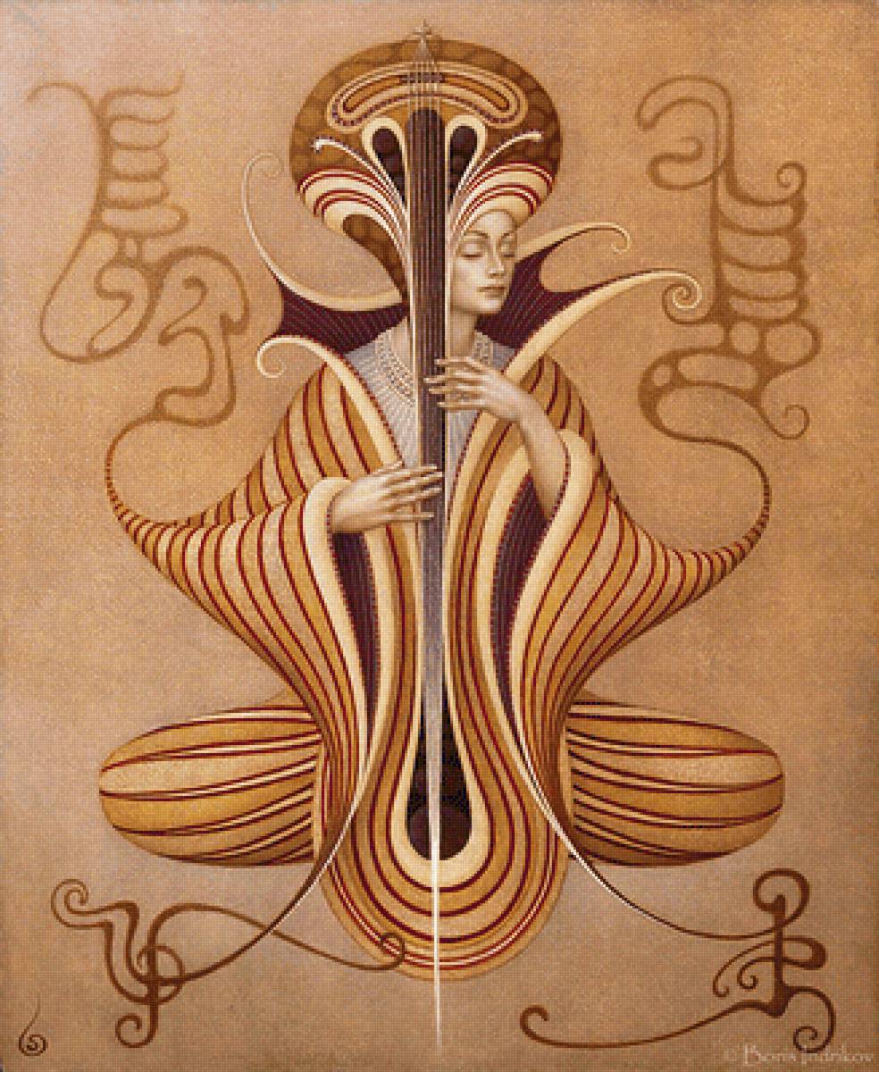 Сон Сарасвати - картина - предпросмотр