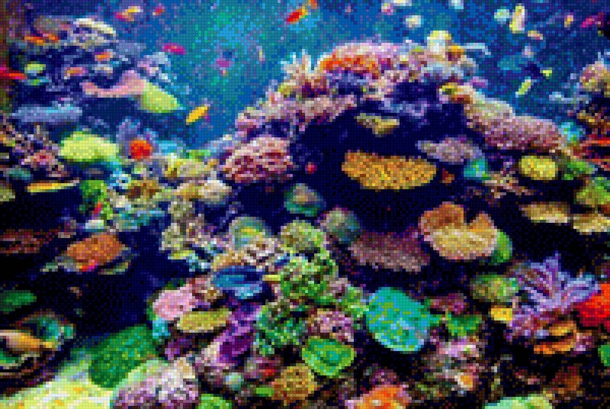 Fish and Corals - under the sea - предпросмотр