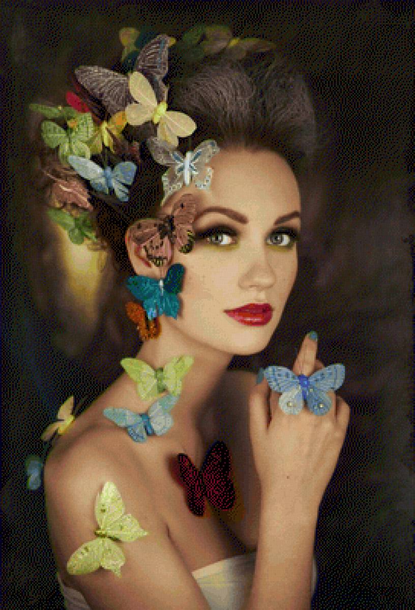 mariposas - dama - предпросмотр