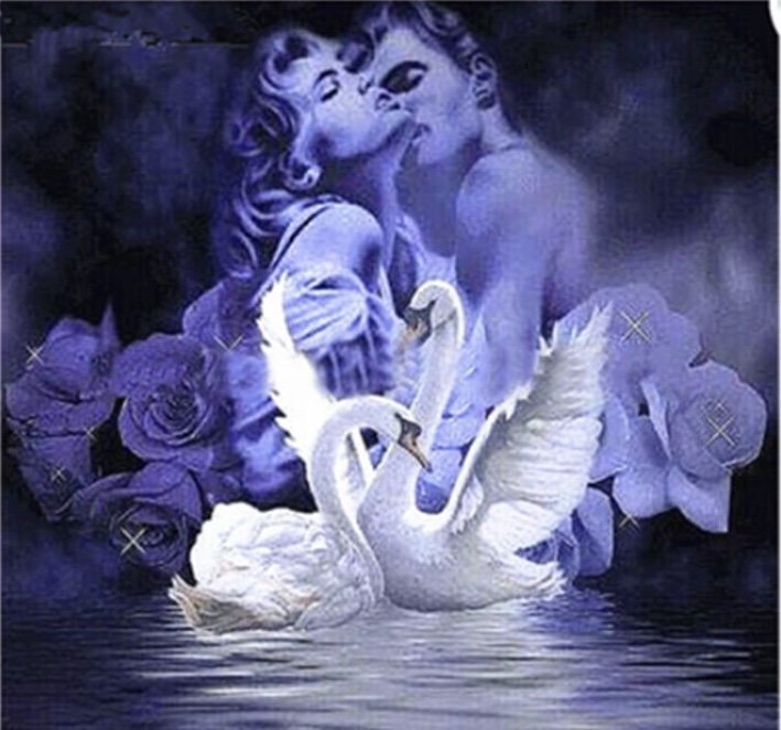 Лебеди - оригинал