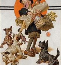 Схема вышивки «нападение»