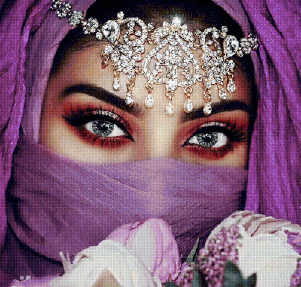 глаза востока - глаза восток девушка - предпросмотр