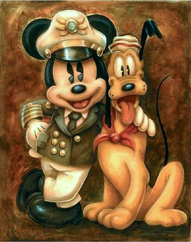 MICKEY Y PLUTO - оригинал