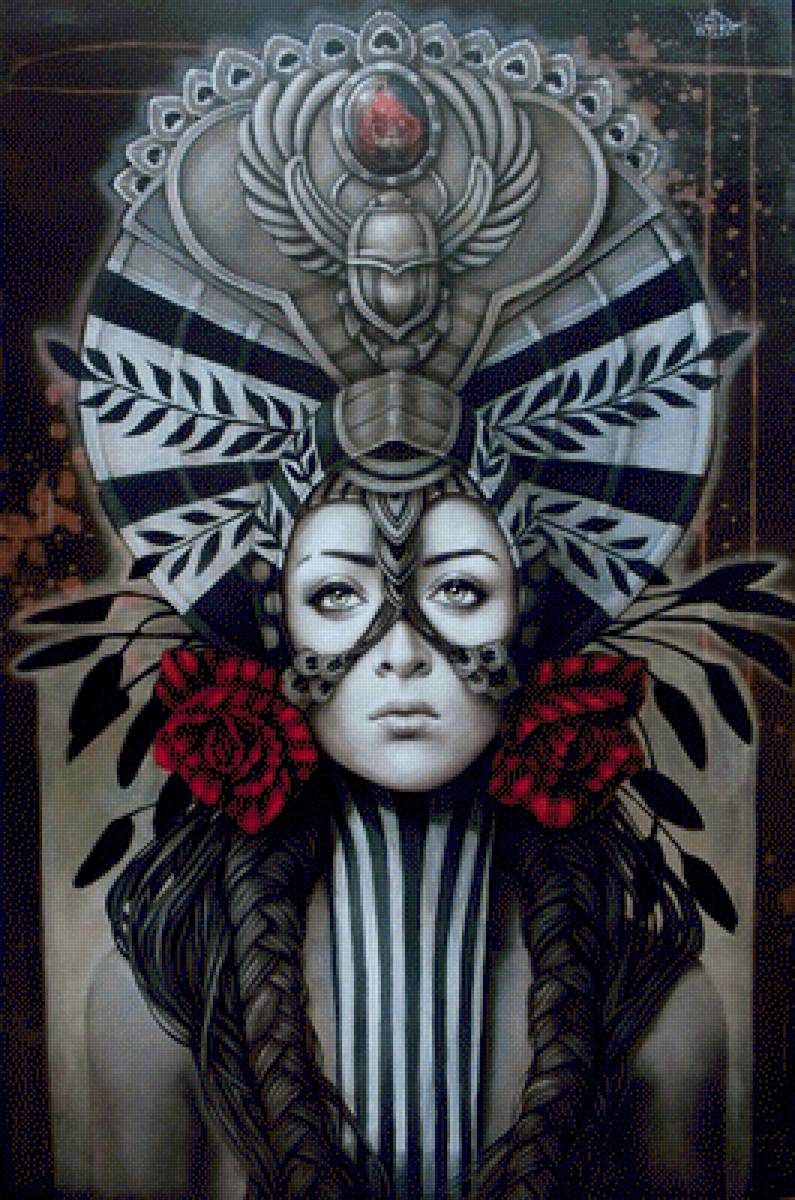 mujer escarabajo - mujer escarabajo - предпросмотр