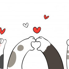 Схема вышивки «Лапки»