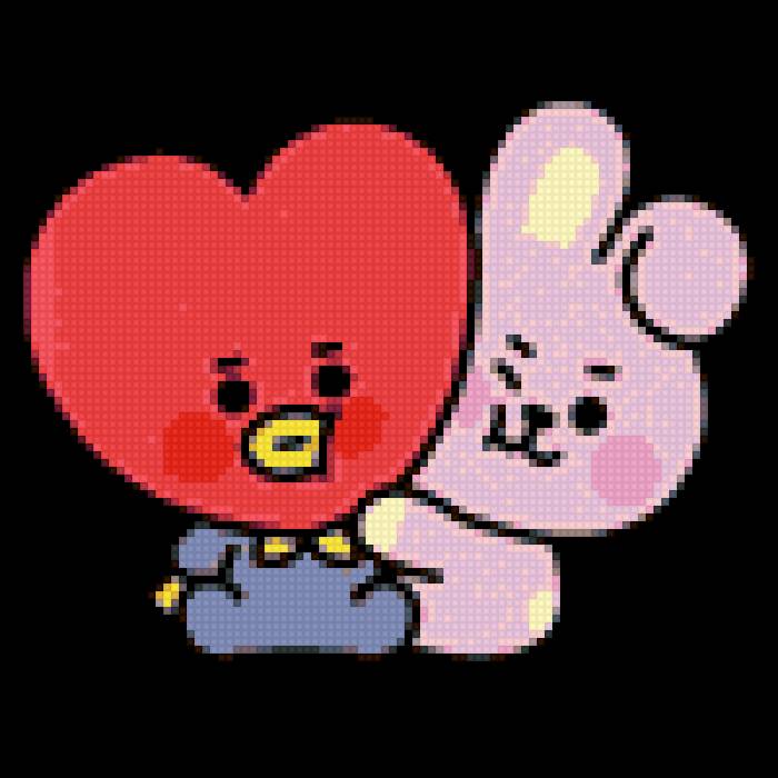 Bt21 TaTa and Cooky baby - bt21, tata, cooky, baby - предпросмотр