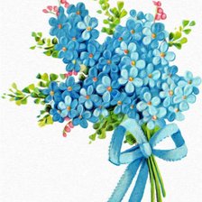 Схема вышивки «букет»