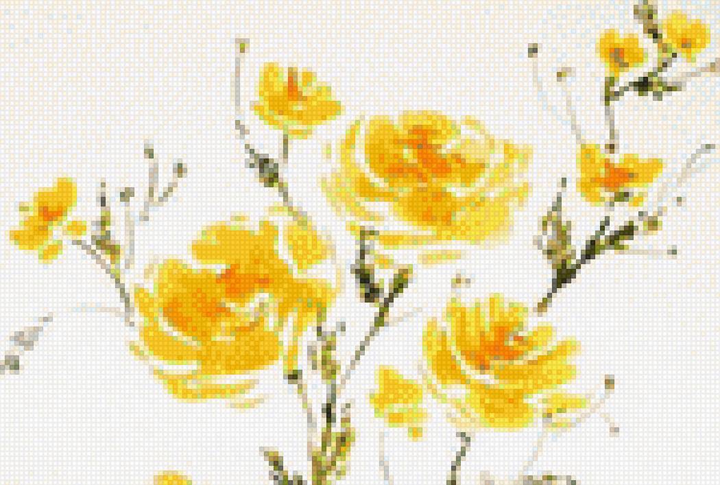 Yellow flower - flower - предпросмотр