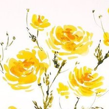 Оригинал схемы вышивки «Yellow flower» (№2240413)