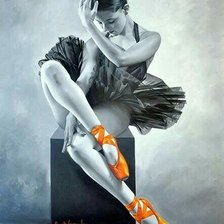 Схема вышивки «bailarina»