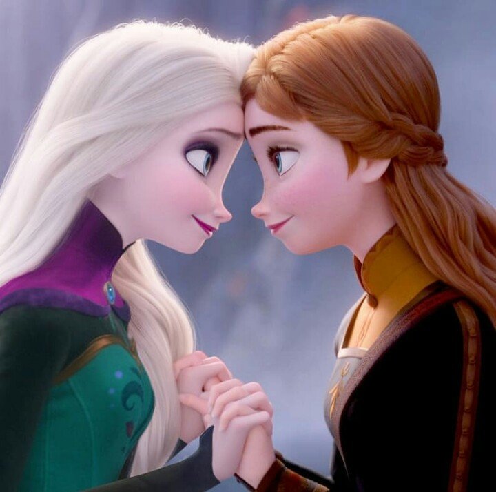 Эльза и Анна - холодное сердце, мультики, дисней - оригинал