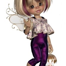 Схема вышивки «ФЕЯ-СВЕТЛЯЧОК»