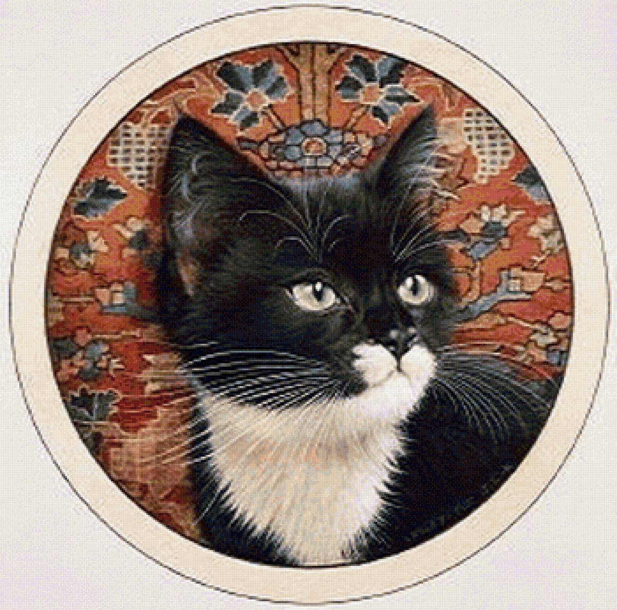 Котенок - иллюстрация, животное, котенок - предпросмотр