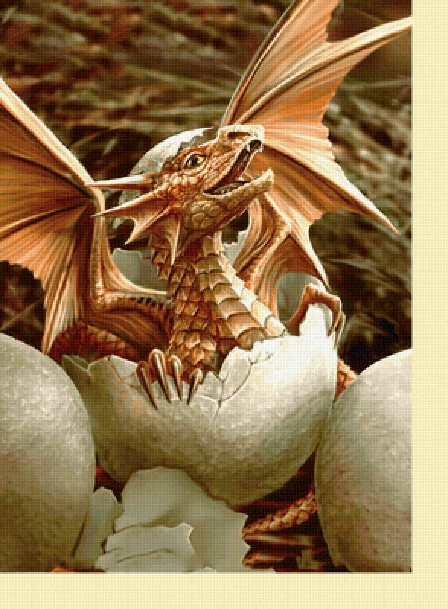 Серия "Фэнтези" Дракон - дракон, фэнтези - предпросмотр