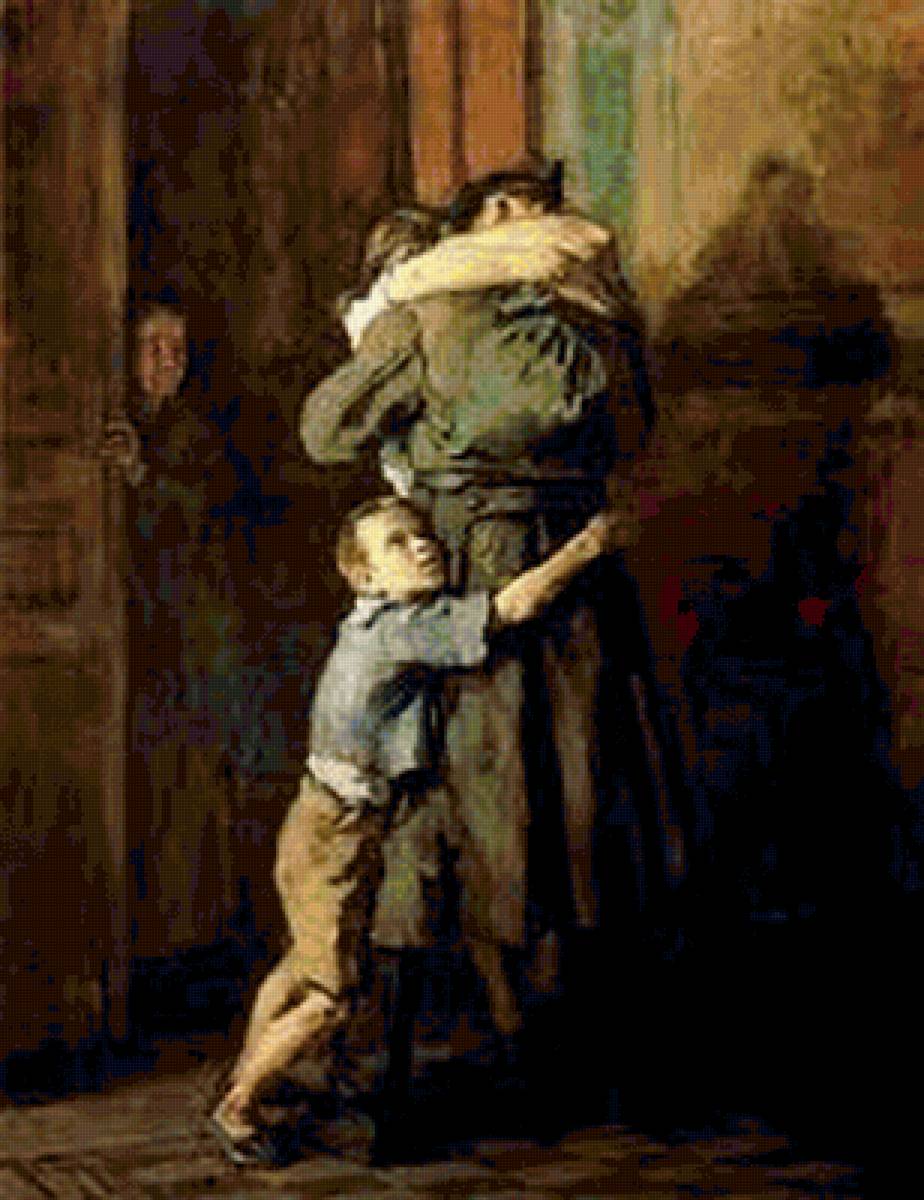 возвращение хкд.Костецкий - люди, война, картина - предпросмотр