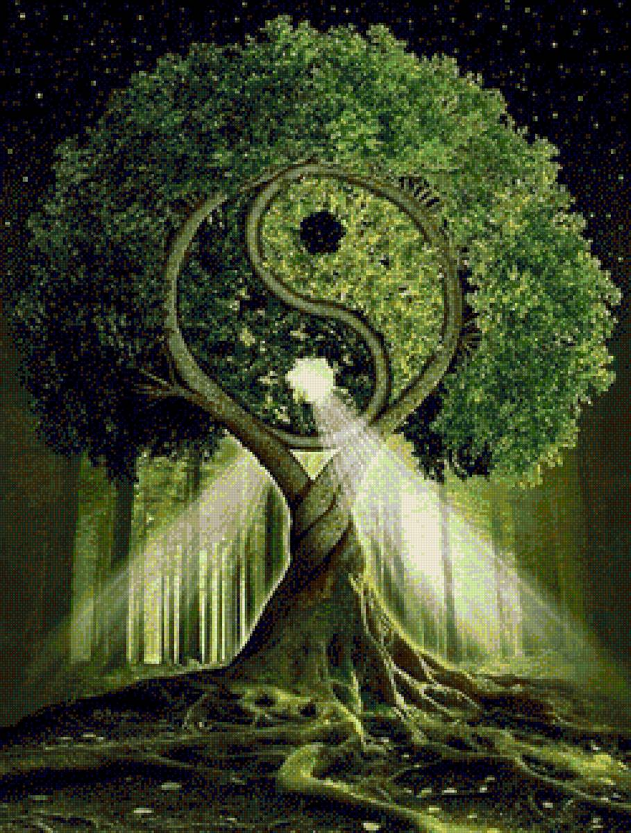 Дерево ИньЯнь Янь - предпросмотр