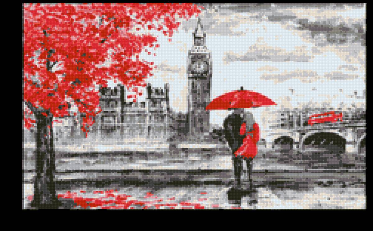 Прогулка - парочка, любовь, прогулка, город, люди - предпросмотр