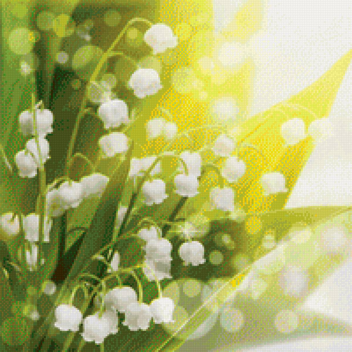 Ландыши - цветы, солнце - предпросмотр