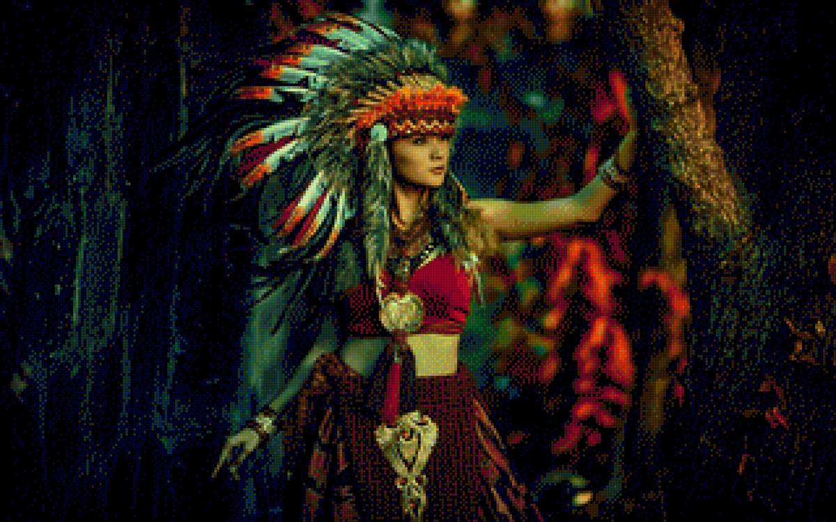 женщина - воин - женщина, воин - предпросмотр